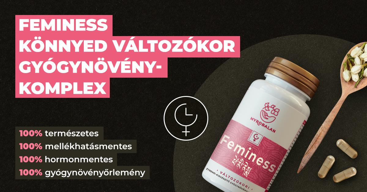 Feminess hőhullámok és változókori panaszok ellen